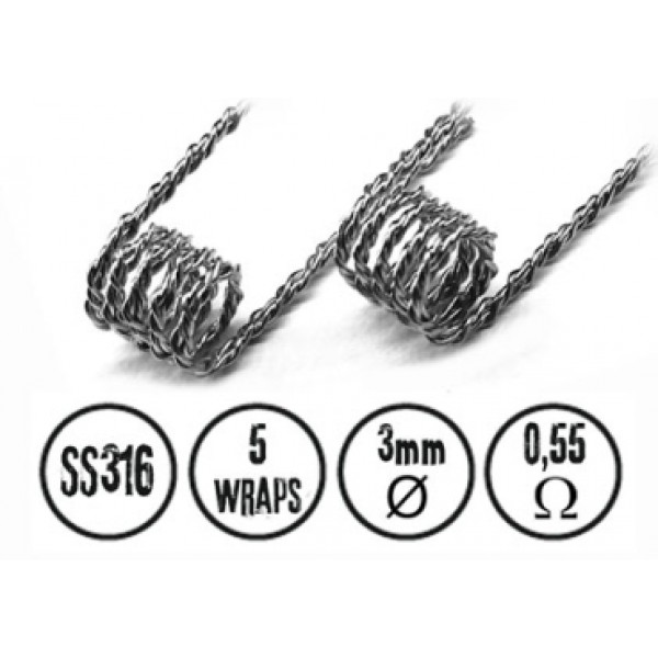 Kiez Coils SS316 
