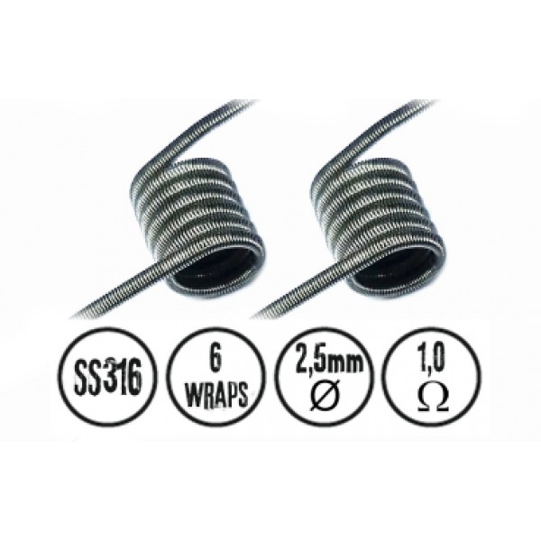 Kiez Coils SS316 