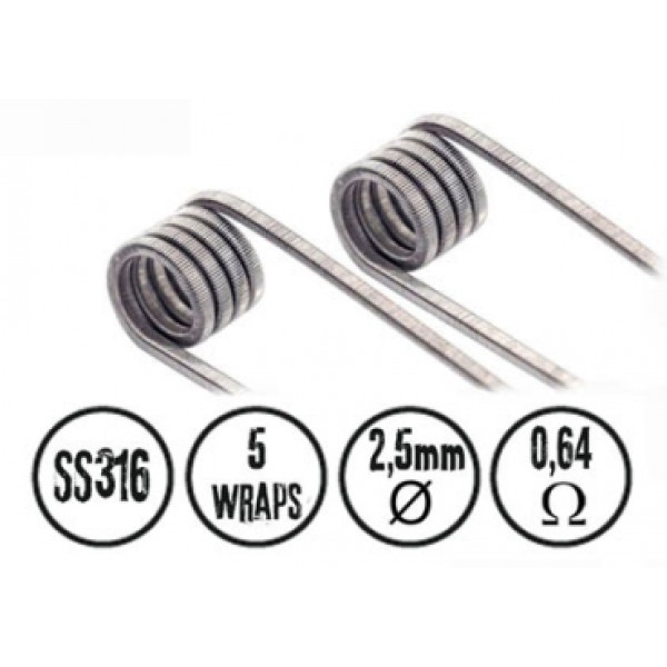 Kiez Coils SS316 