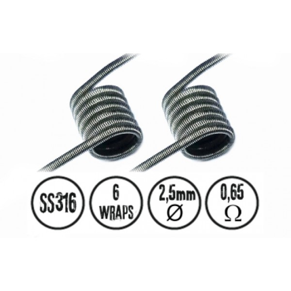 Kiez Coils SS316 
