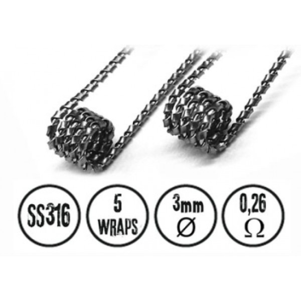 Kiez Coils SS316 
