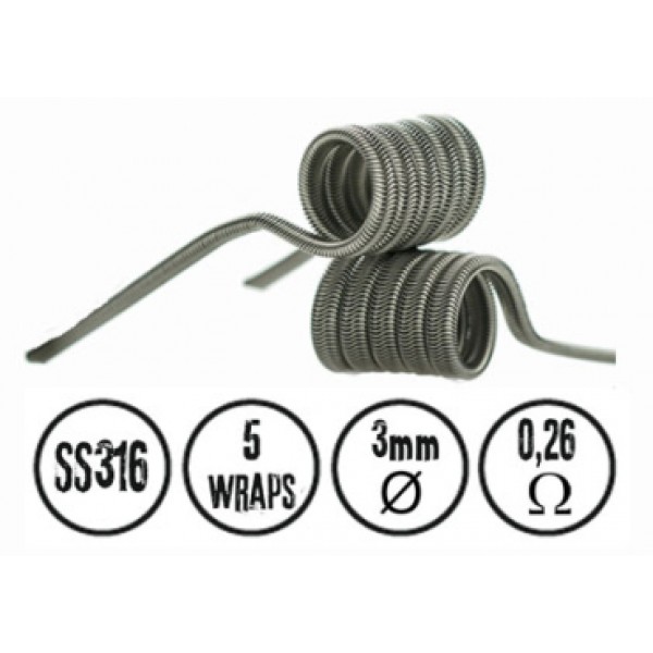 Kiez Coils SS316 